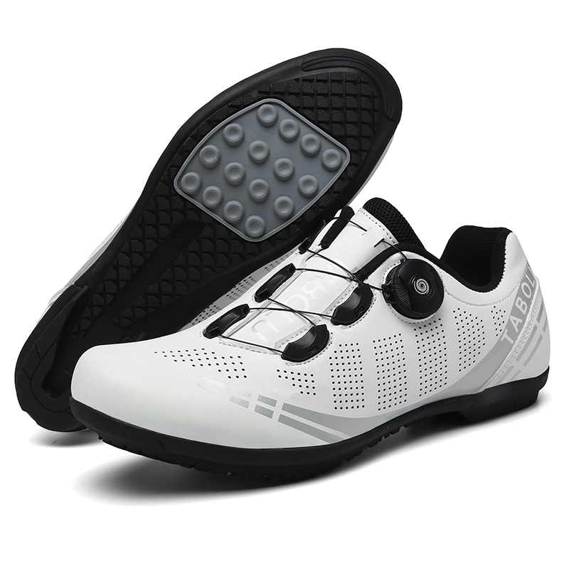 Road Bike Cleats - ผู้ชายไม่ล็อครองเท้าจักรยานเสือภูเขาโดยไม่ต้องคลีจักรยานถนน Rb ความเร็วไม่คลีรองเท้าขี่จักรยานรองเท้าผ้าใบแบนเหยียบ Mtb ผู้หญิง