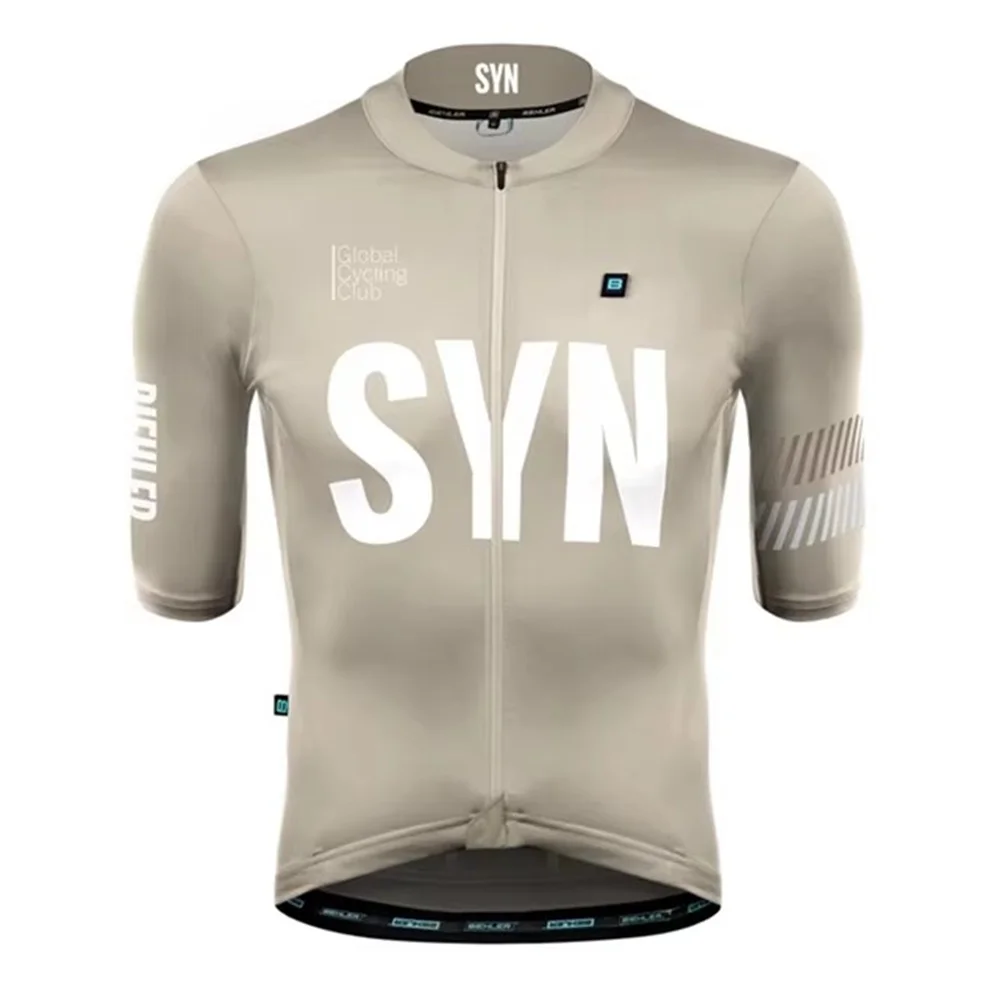 Cycling Gear Clothing - เสื้อเจอร์ซีย์ปั่นจักรยานทีม SYN รุ่นใหม่สำหรับผู้ชาย ฤดูร้อน 2024 SYNDICATE
