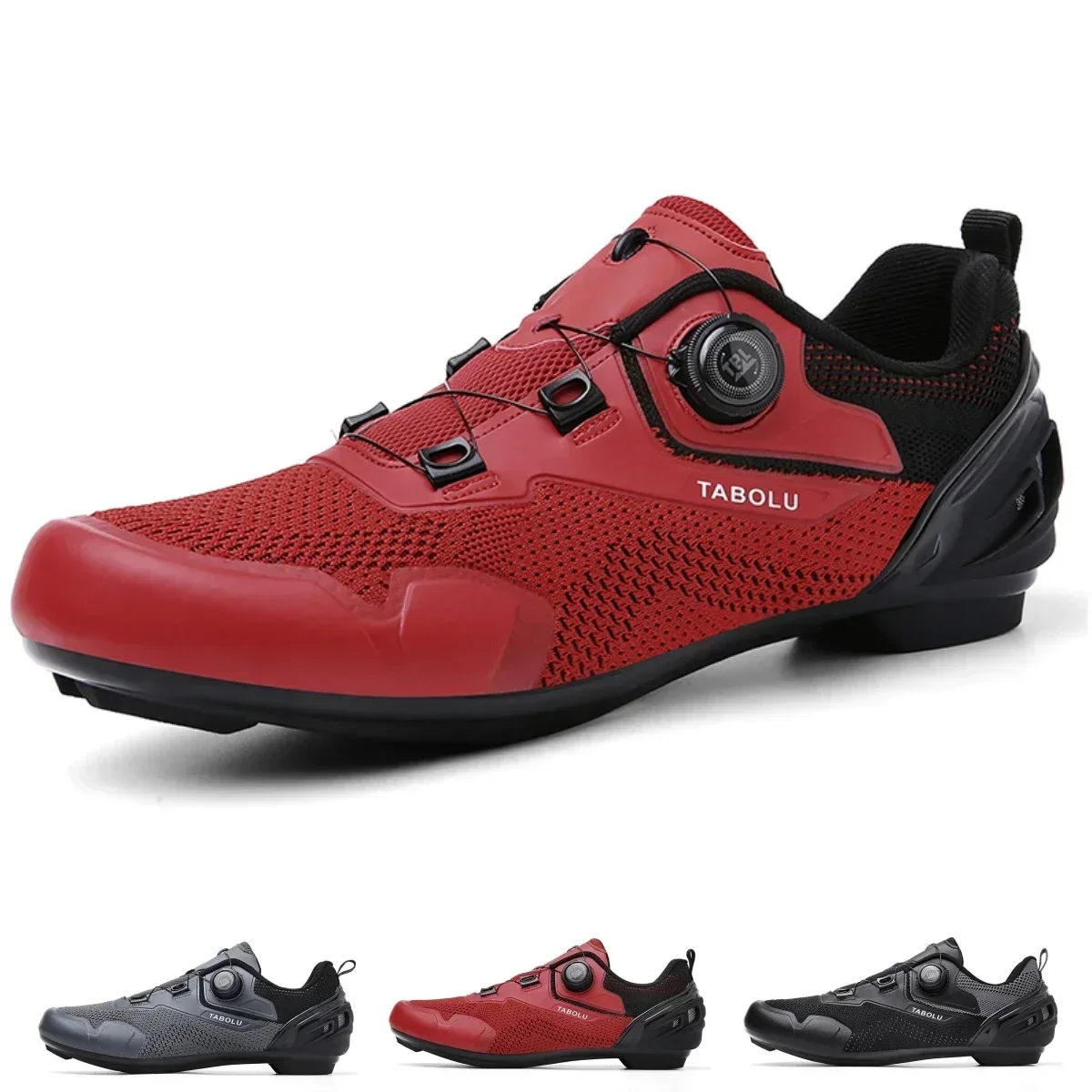 Road Bike Cleats - ACKOOR MTB รองเท้าขี่จักรยานผู้ชายขนาดใหญ่ใหม่ SPD Cleat Self-Locking