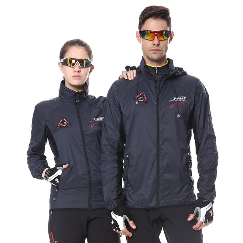 Cycling Gear Rain - สะท้อนแสงกันน้ำขี่จักรยานเสื้อแจ็คเก็ตผู้ชายผู้หญิง Windproof MTB จักรยาน Rain JACKET