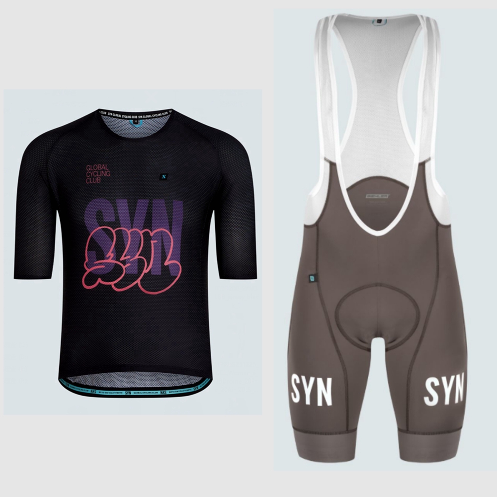 Cycling Gear Clothing - ผู้ชายการฝึกอบรม DESIGN LAB ZIPLESS JERSEY BUBBLE