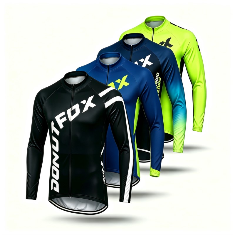 Cycling Gear Clothing - เสื้อเจอร์ซีย์ MTB แขนยาวสำหรับผู้ชายและกางเกงปั่นจักรยาน แห้งเร็ว ชิ้นเดียวหรือชุดเข้าชุดสำหรับการปั่นจักรยานเสือภูเขาและมอเตอร์ครอส