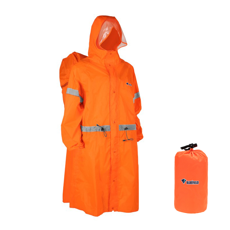 Cycling Gear Rain - กระเป๋าเป้สะพายหลังแบบสะท้อนแสงสำหรับกิจกรรมกลางแจ้ง พร้อมผ้าคลุมกันฝนแบบชิ้นเดียว ใช้ได้ทั้งผู้ชายและผู้หญิง เหมาะสำหรับการเดินป่า ตั้งแคมป์ และปั่นจักรยาน