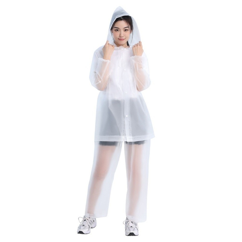 ชุดเสื้อกันฝน Eva ป้องกันลมเต็ - Cycling Gear Rain บทวิจารณ์และราคา