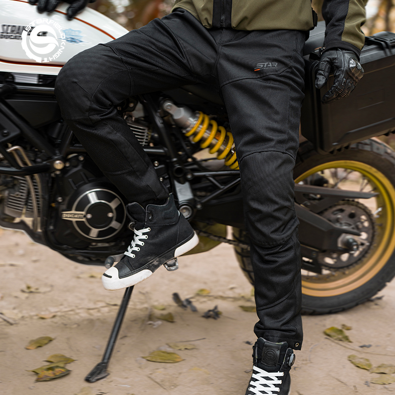 Star Field Knight กางเกงขี่มอเ - Cycling Gear Black บทวิจารณ์และราคา