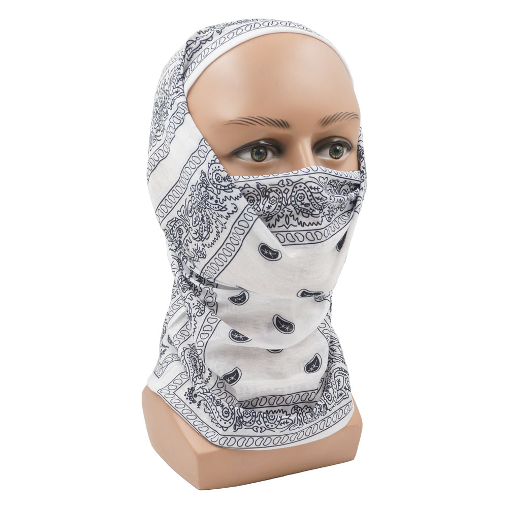 สีขาว Paisley คอ Gater Tube ผู - Cycling Gear Black บทวิจารณ์และราคา