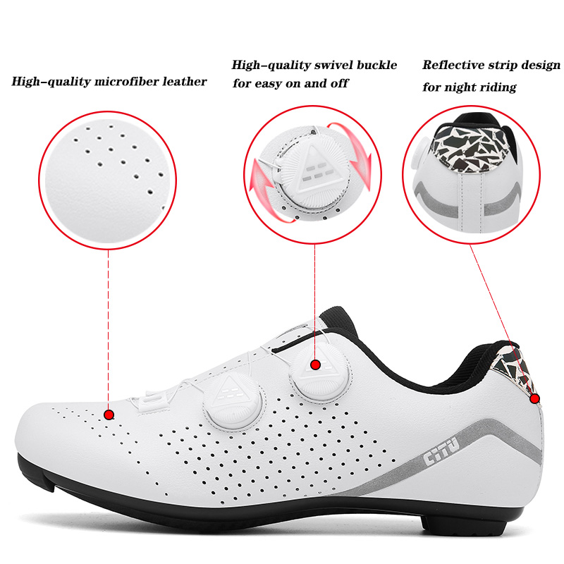 รองเท้าจักรยานแบบสปีดไซเคิล รอ - Road Bike Cleats บทวิจารณ์และราคา