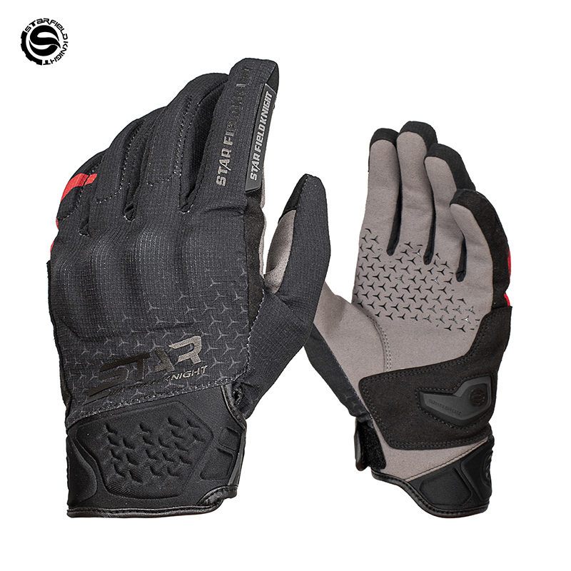 SFK ถุงมือขี่มอเตอร์ไซค์สีดำกั - Cycling Gear Black บทวิจารณ์และราคา