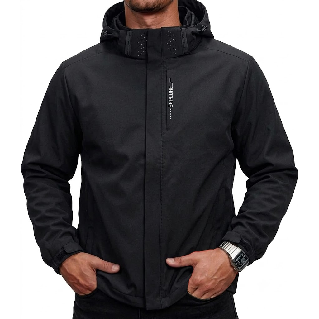 เสื้อแจ็คเก็ตกันน้ำสำหรับผู้ชา - Cycling Gear Rain บทวิจารณ์และราคา