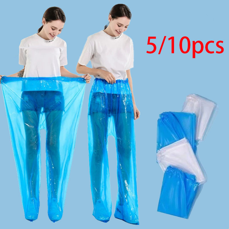 5/10Pcs เสื้อกันฝนแบบใช้แล้วทิ - Cycling Gear Rain บทวิจารณ์และราคา