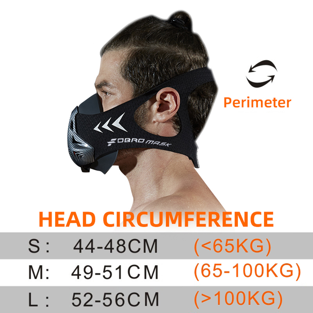 หน้ากากฝึกซ้อม สีดำ ไซส์ M ปรั - Cycling Gear Black บทวิจารณ์และราคา