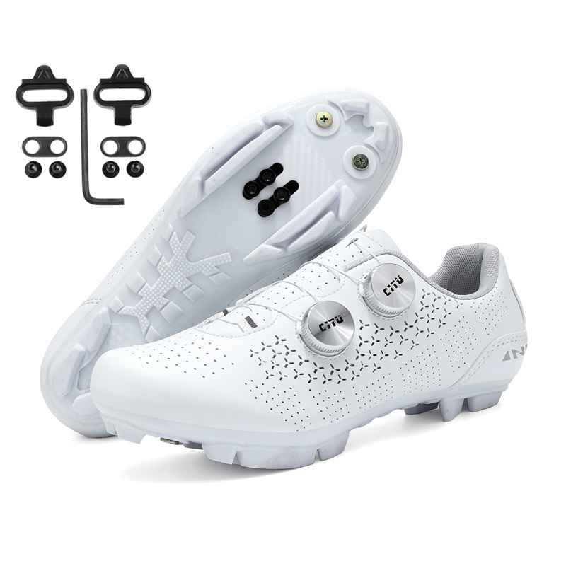 รองเท้าปั่นจักรยานเสือภูเขาแบบ - Road Bike Cleats บทวิจารณ์และราคา