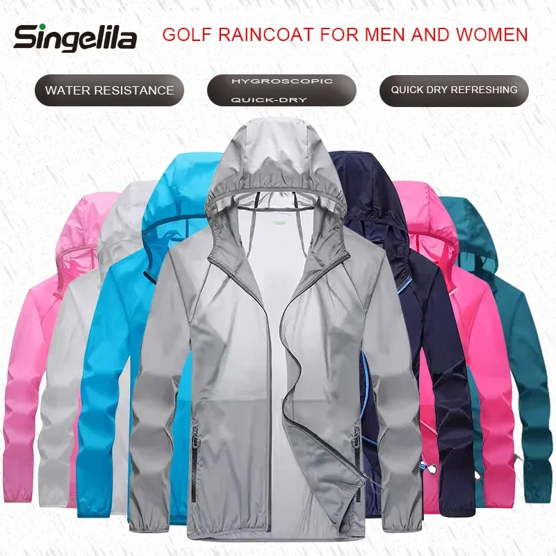 เสื้อกันฝนกอล์ฟเสื้อแจ็คเก็ตน้ - Cycling Gear Rain บทวิจารณ์และราคา