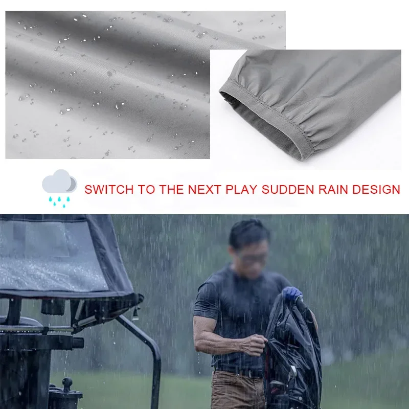 เสื้อกันฝนกอล์ฟเสื้อแจ็คเก็ตน้ - Cycling Gear Rain บทวิจารณ์และราคา