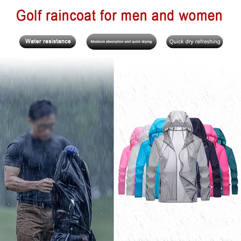 เสื้อกันฝนกอล์ฟเสื้อแจ็คเก็ตน้ - Cycling Gear Rain บทวิจารณ์และราคา