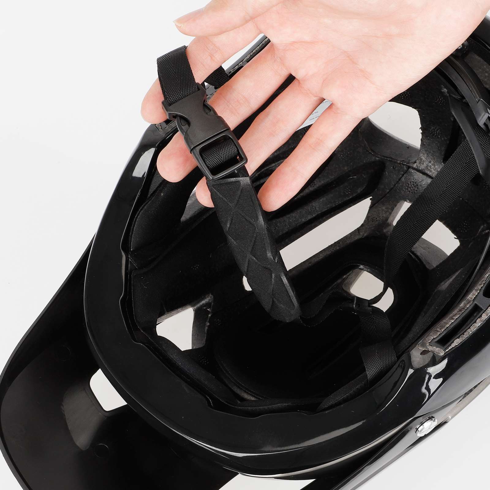 หมวกกันน็อคแบบเต็มหน้าถอดประกอ - Cycling Gear Black บทวิจารณ์และราคา