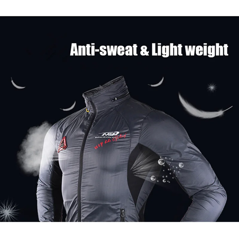 สะท้อนแสงกันน้ำขี่จักรยานเสื้อ - Cycling Gear Rain บทวิจารณ์และราคา