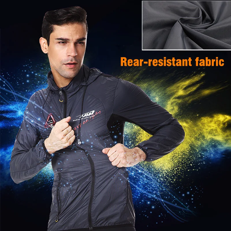 สะท้อนแสงกันน้ำขี่จักรยานเสื้อ - Cycling Gear Rain บทวิจารณ์และราคา