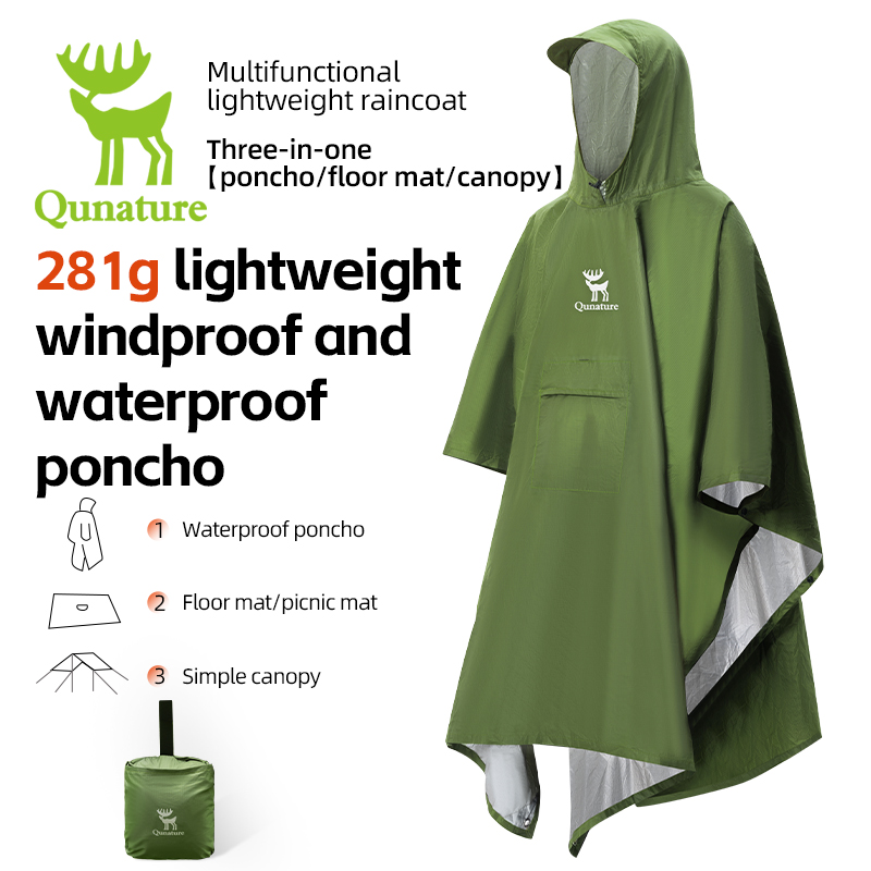 คุณภาพ 3-in-1 เสื้อกันฝนกันน้ํ - Cycling Gear Rain บทวิจารณ์และราคา