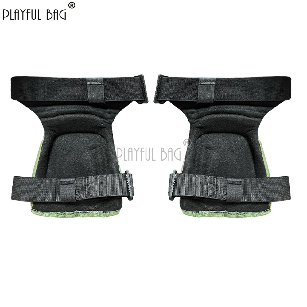 แผ่นรองเข่าและข้อศอก ชุด 4 ชิ้ - Cycling Gear Black บทวิจารณ์และราคา