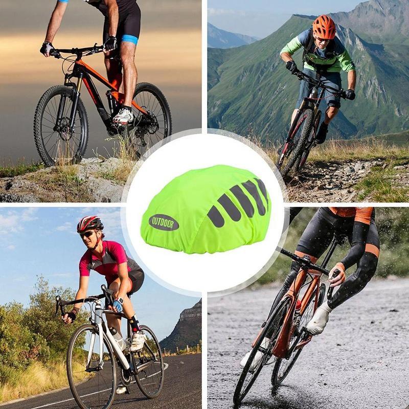 1 ชิ้นหมวกกันน็อคจักรยานผ้าคลุ - Cycling Gear Rain บทวิจารณ์และราคา
