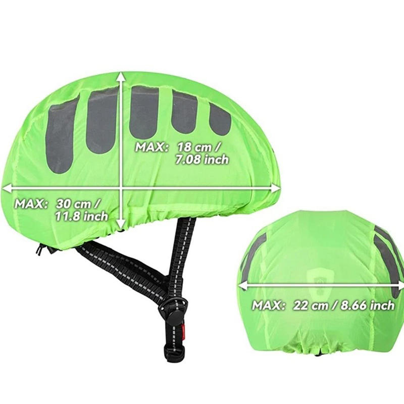 1 ชิ้นหมวกกันน็อคจักรยานผ้าคลุ - Cycling Gear Rain บทวิจารณ์และราคา