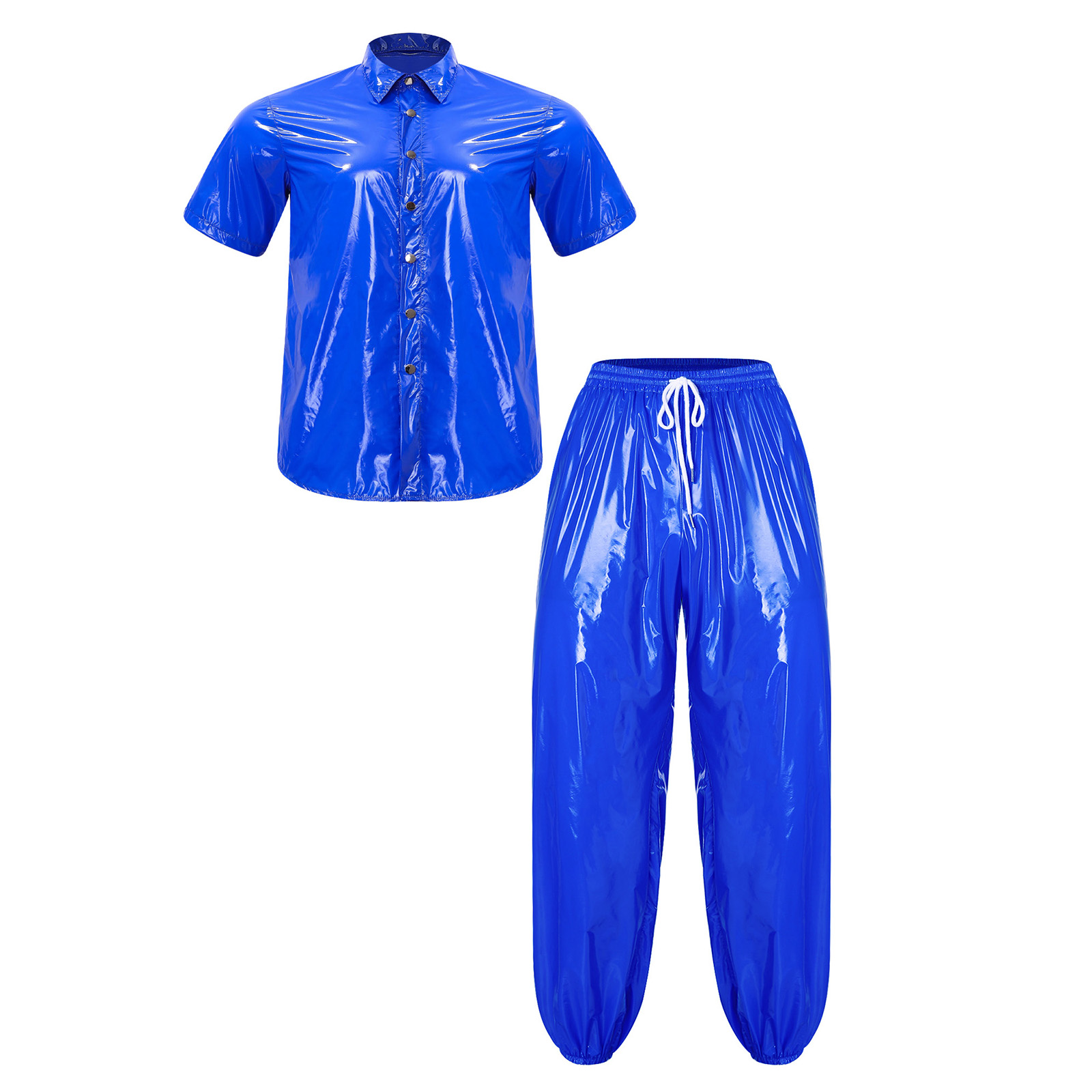 เสื้อกันฝนผู้ชายแบบมันเงา กันน - Cycling Gear Rain บทวิจารณ์และราคา