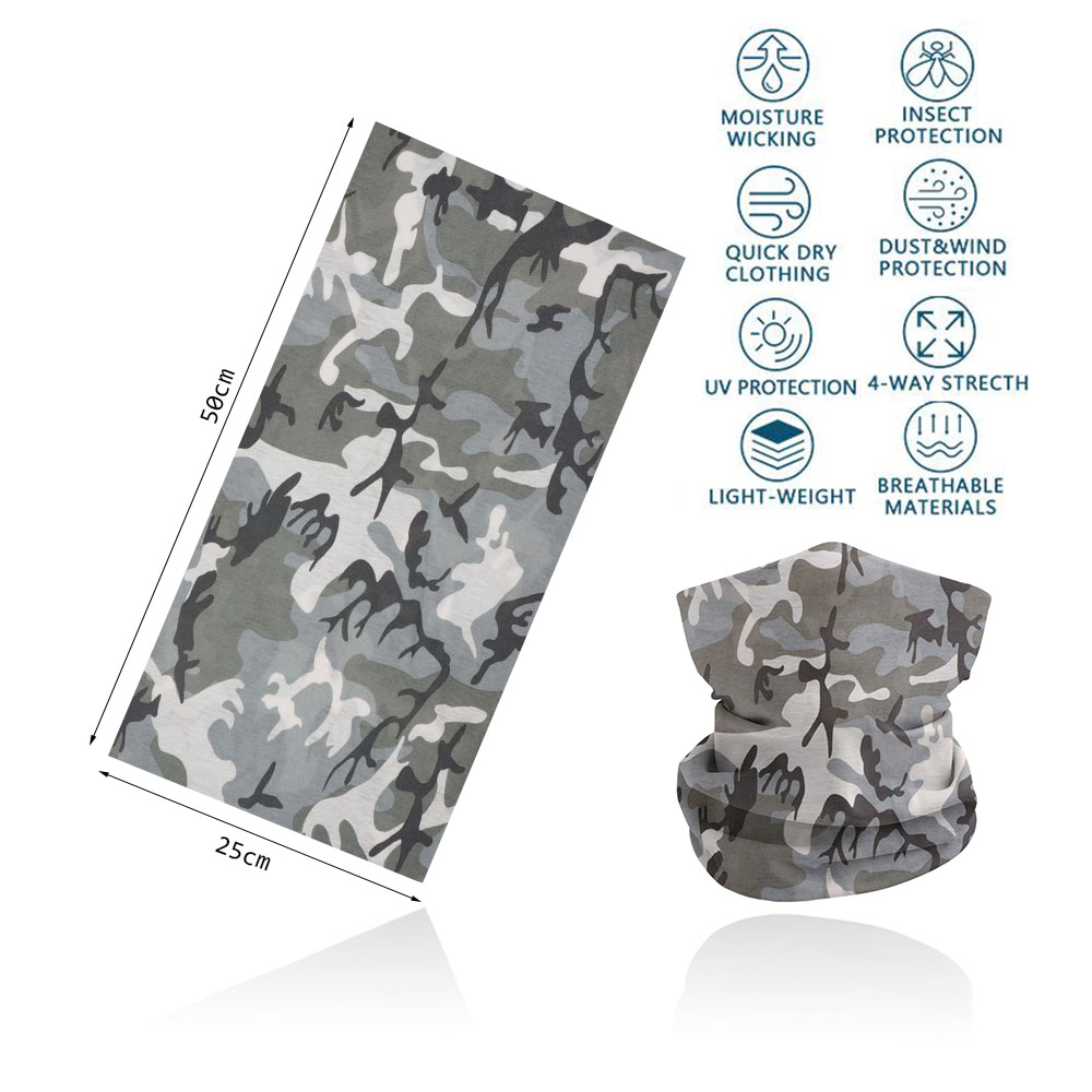 Camouflage Bandana Shemagh ไม่ - Cycling Gear For Sale บทวิจารณ์และราคา